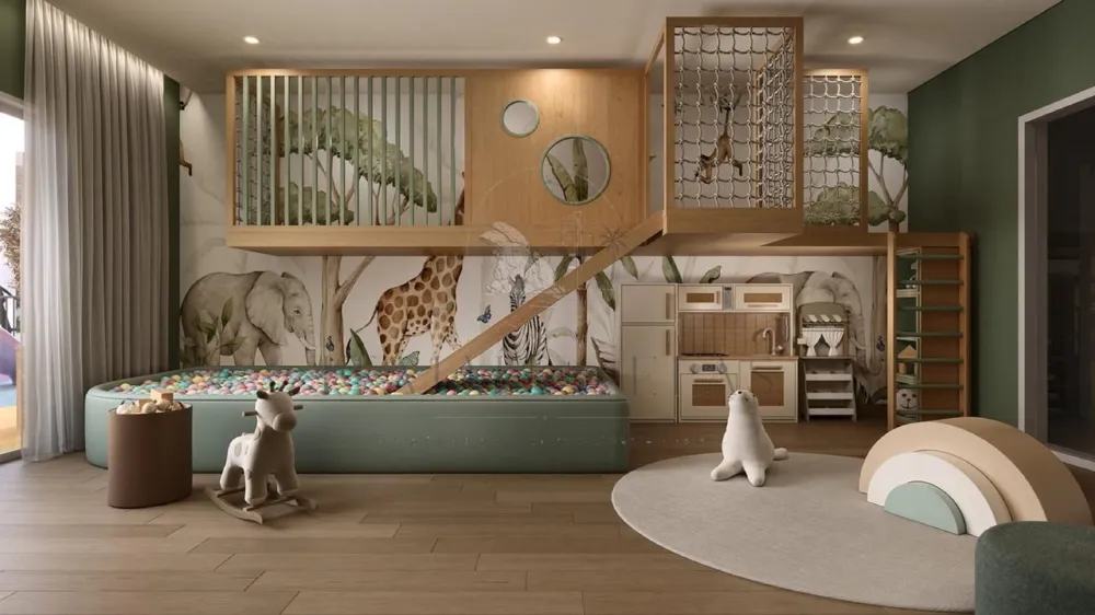 Apartamento da planta com 2 suites na fazenda