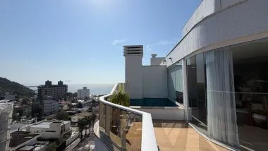 Cobertura Duplex 3 dormitorios com piscina privativa - Cabeçudas