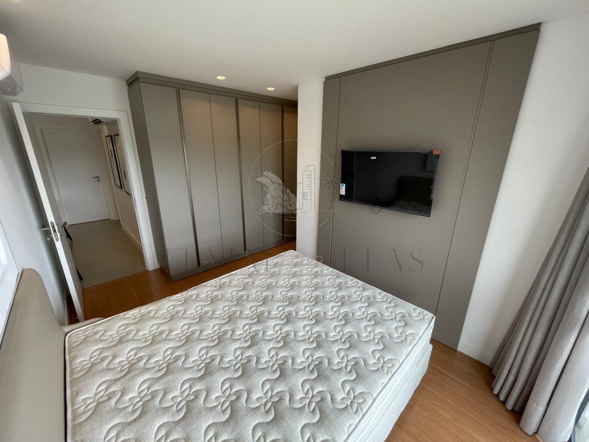 Apartamento na praia brava 2 dormitórios mobiliado 