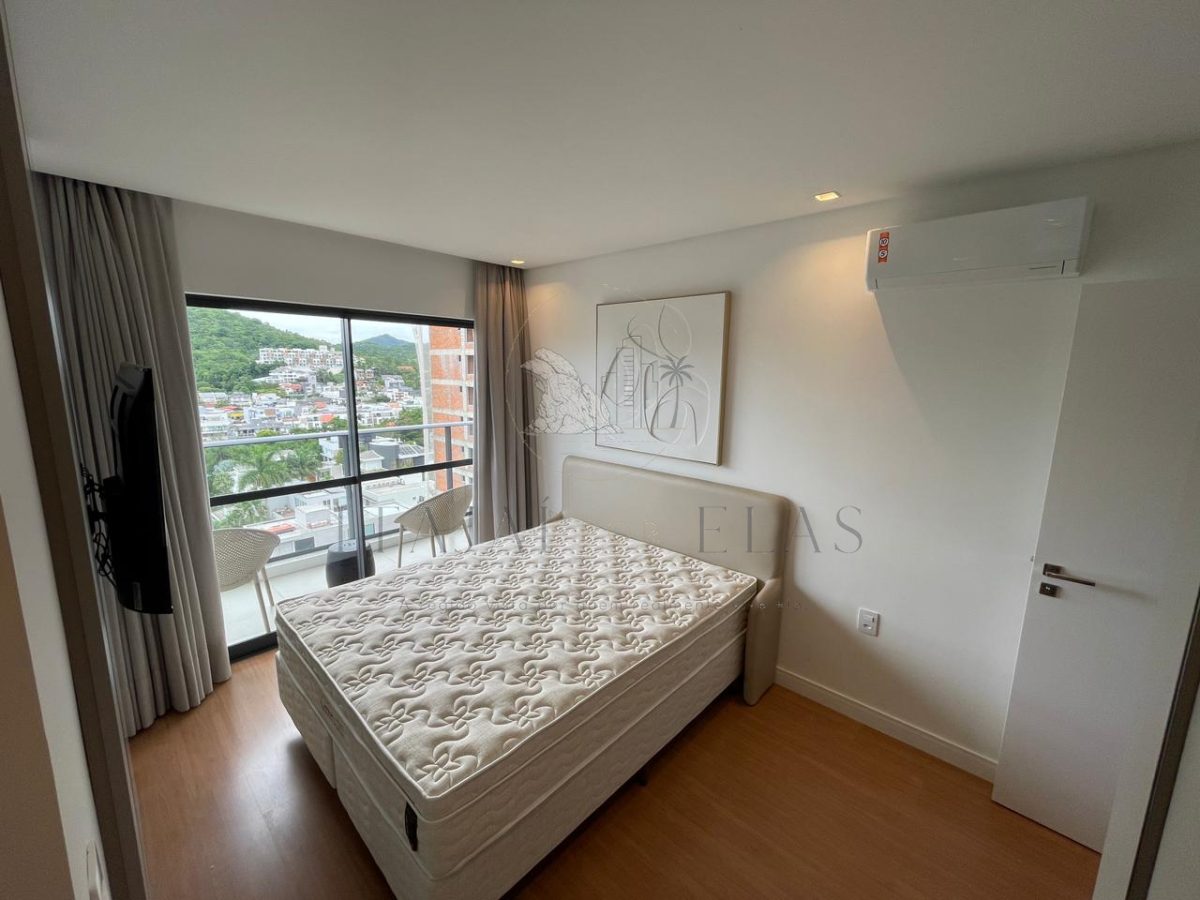 Apartamento na praia brava 2 dormitórios mobiliado 